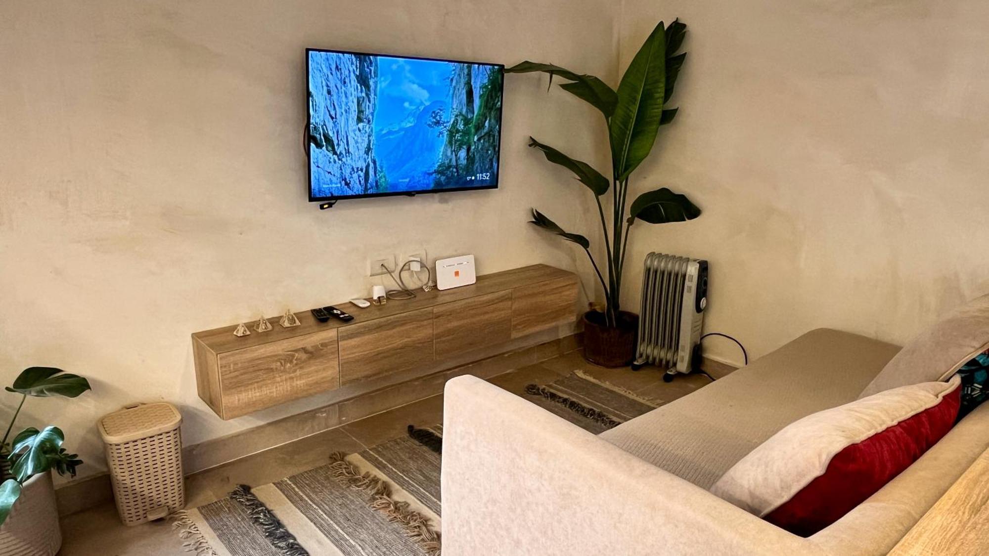 Boho Getaway With Pyramids View & Jacuzzi Apartman Gíza Kültér fotó